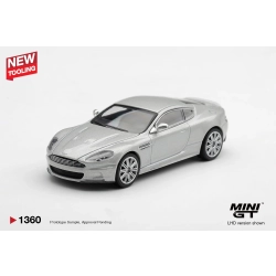 Mini GT Aston Martin DBS (2008) – Lightning Silver