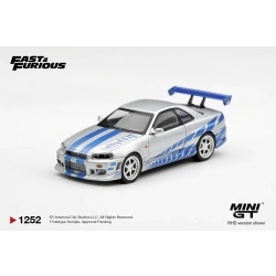 Mini GT Nissan Skyline GT-R C-West – Brian O’Conner (Blister Pack)