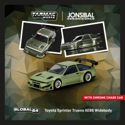 Tarmac Works Toyota Sprinter Trueno AE86 Widebody - otwarty