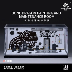 MoreArt 1/64 – Bone Dragon Skeleton Painting Maintenance Room
