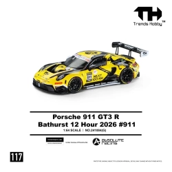 Trends Hobby 1/64 Porsche GT3 R - B12H 2026 #911