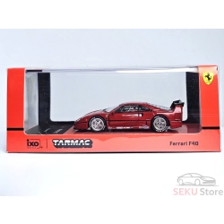 Tarmac Works Ferrari F40 – Red (Rosso Corsa) - otwarty