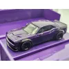 Tarmac Works 1/64 LB-WORKS Dodge Challenger SRT Hellcat Purple with Truck - otwarty