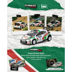 Tarmac Works Toyota GR Yaris Rally2 – British Rally Championship 2024 Champion