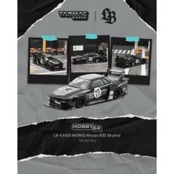Tarmac Works Nissan Skyline (R32) – LB-KAIDO WORKS – Black