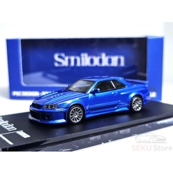 Time Micro Nissan Skyline GT-R R34 – Smilodon Navy Blue Time Micro Nissan Skyline GT-R R34 – Smilodon Navy Blue